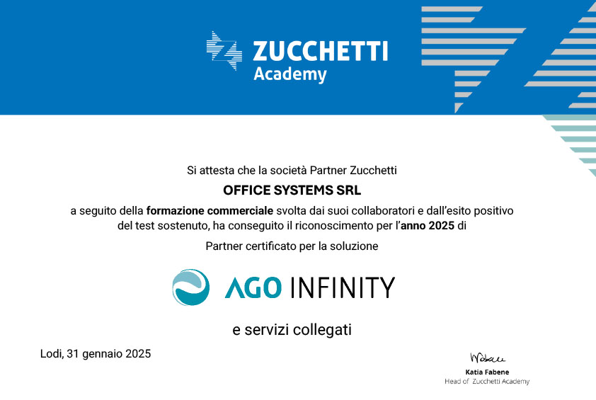 Attestato Ago commerciale 2025_Office Systems