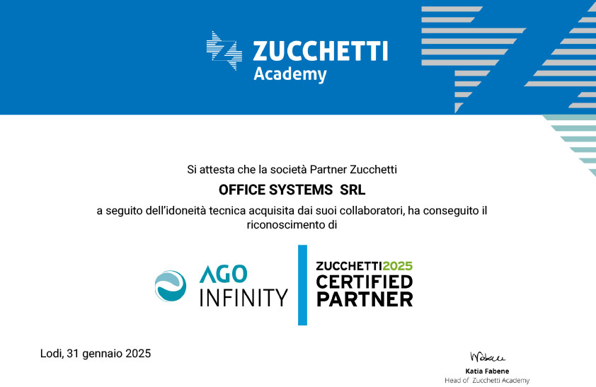 Attestato Ago tecnica 2025_Office Systems